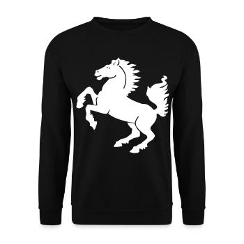 Stuttgart - Design - Sweat-shirt Unisexe - noir - Devant - Alina (178cm) & Michal (187cm)