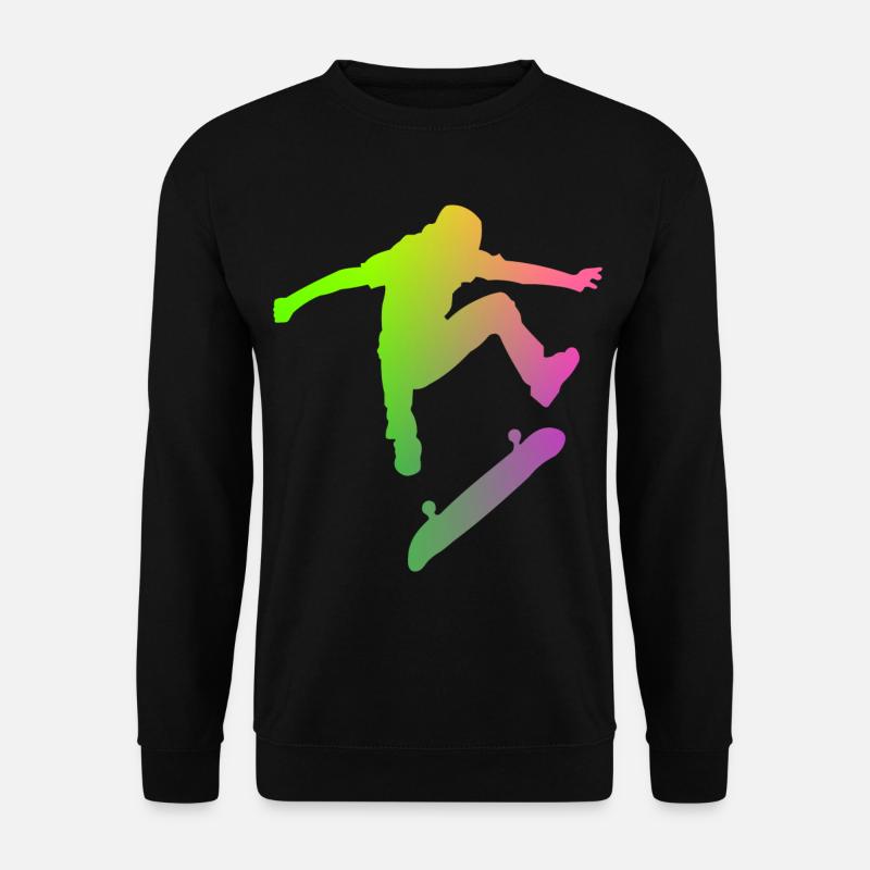 Skater - Unisex Pullover - Schwarz
