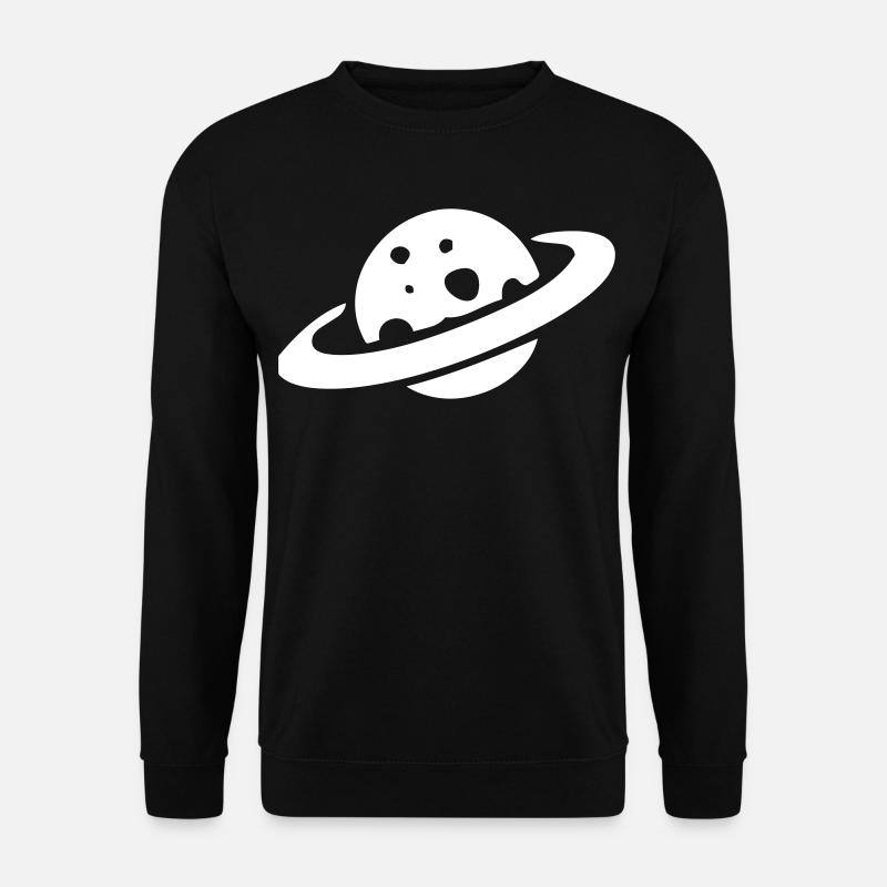 Saturn - Unisex Pullover - Schwarz