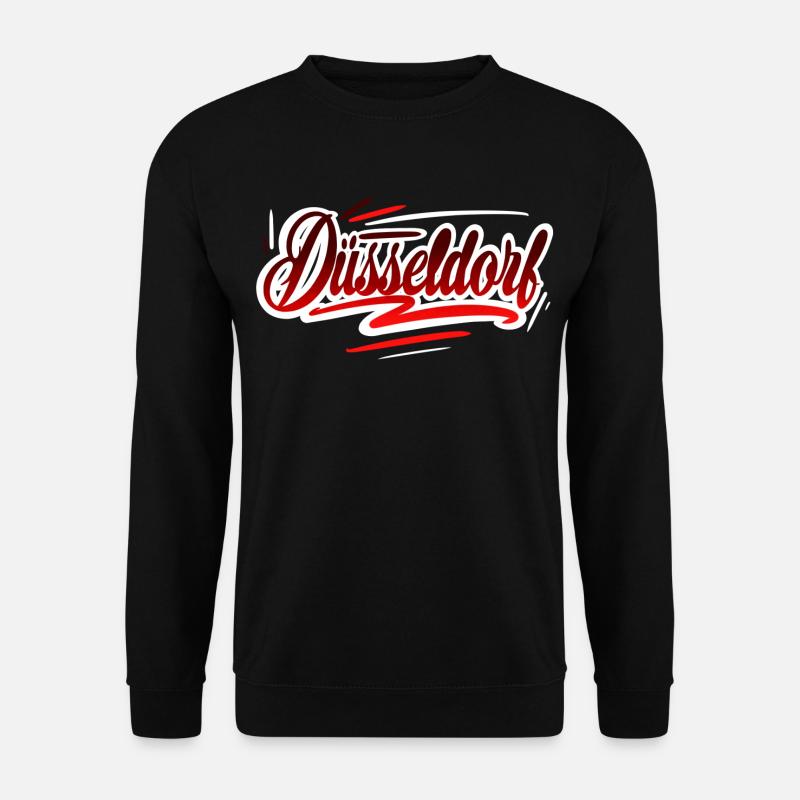 Düsseldorf - Unisex Pullover - Schwarz
