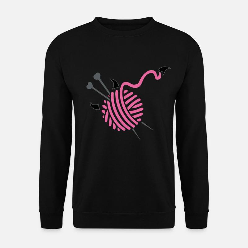 Stricken - Unisex Pullover - Schwarz