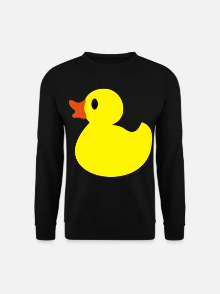 rubber duck - Unisex Sweatshirt - black