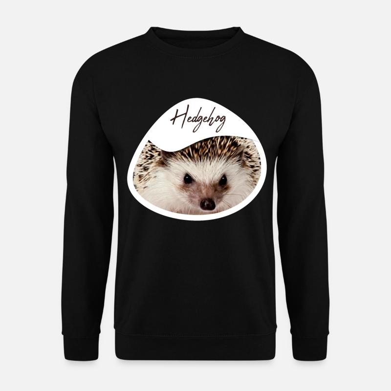 Hérisson - Sweat-shirt Unisexe - noir