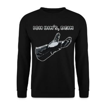 Vatertag - Unisex Pullover - Schwarz - Vorne - Alina (178cm) & Michal (187cm)