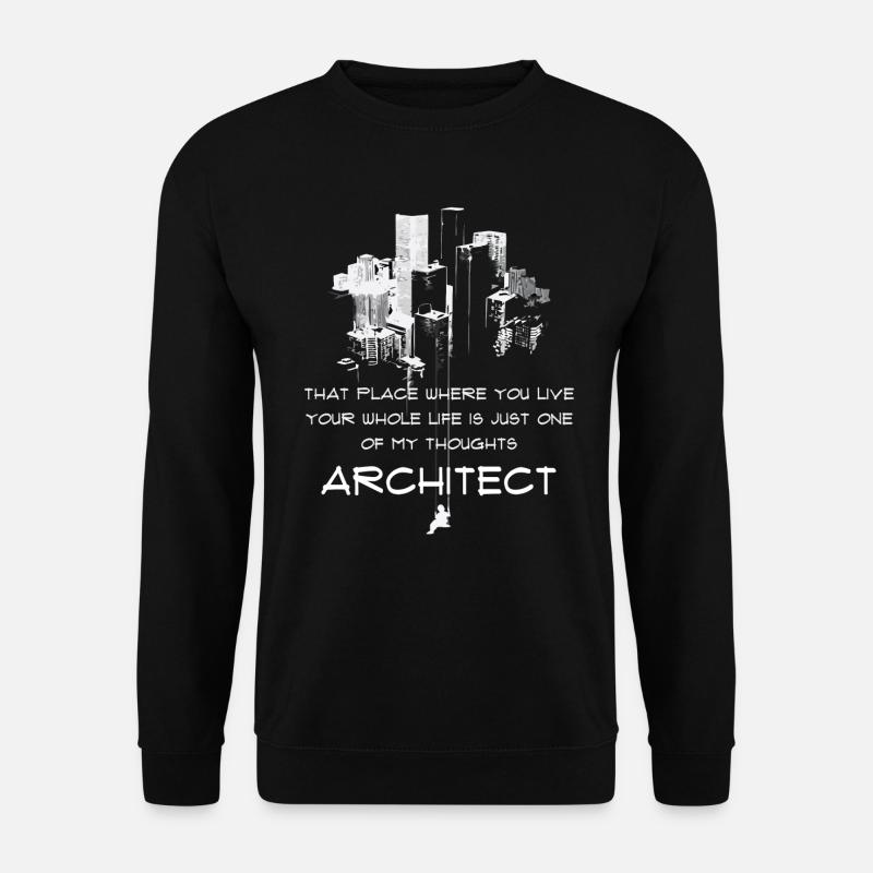 Architectes architectes - Sweat-shirt Unisexe - noir