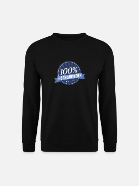 100 % Schlawiner - Unisex Pullover - Schwarz