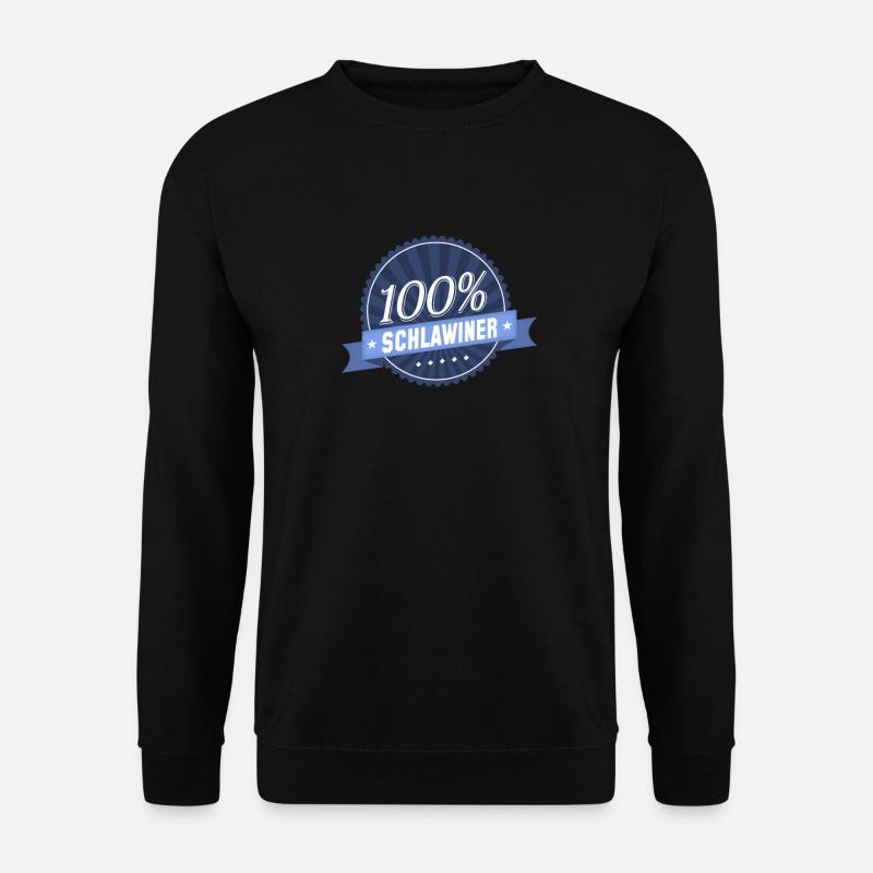 100 % Schlawiner - Unisex Pullover - Schwarz