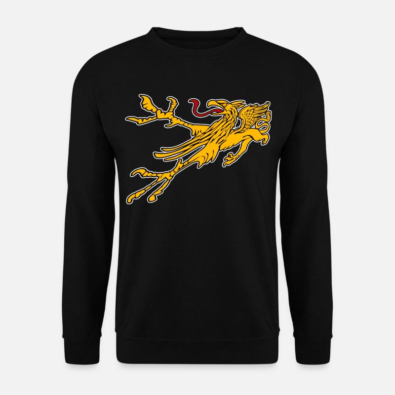 Greif von Rostock - Unisex Pullover - Schwarz