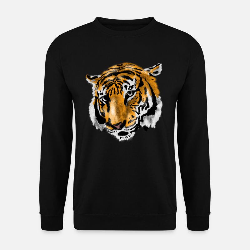 Tiger - Unisex Pullover - Schwarz