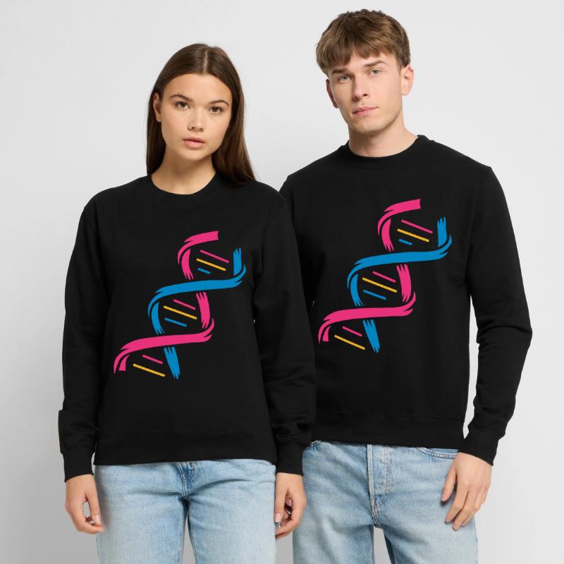 La structure d'une molécule d'ADN Sweat-shirt Unisexe
