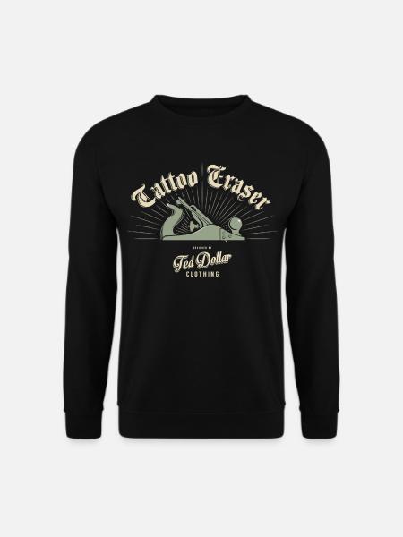 Tattoo Eraser - Unisex Pullover - Schwarz