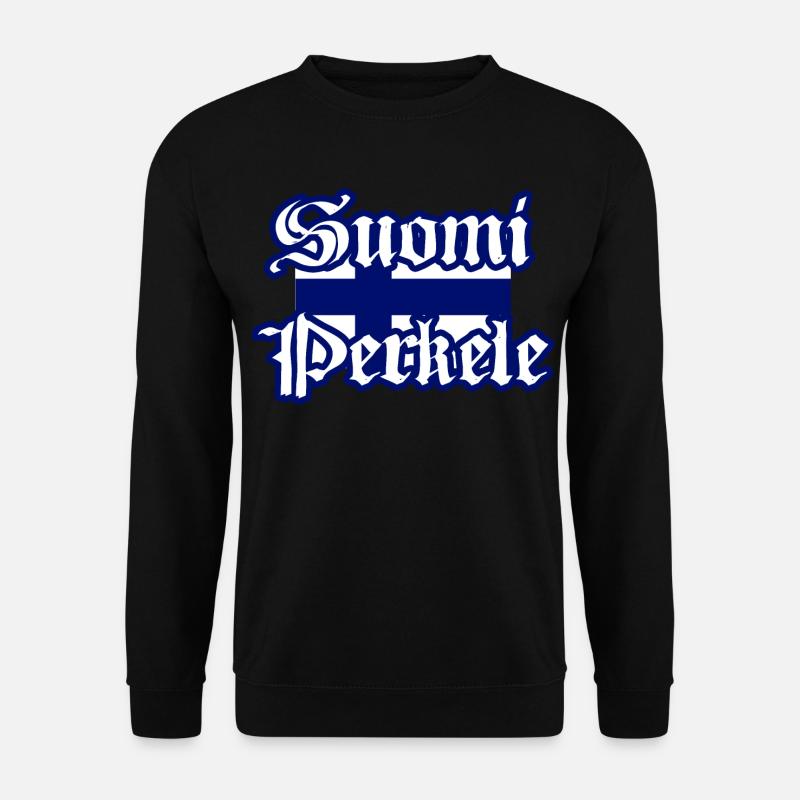 Suomi Perkele - Finnish Devil - Unisex Sweatshirt - black