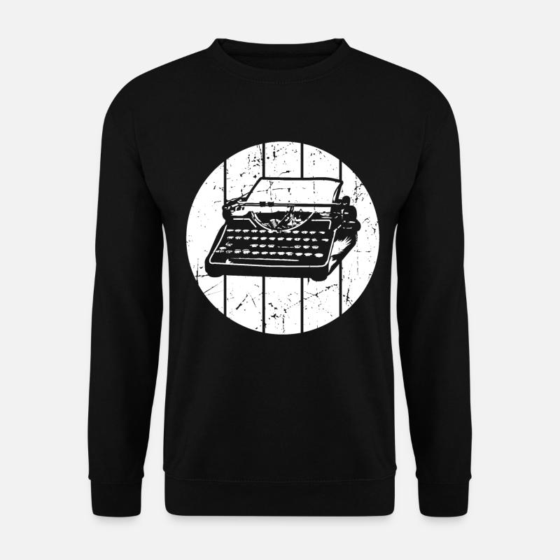 Retro - Unisex Pullover - Schwarz