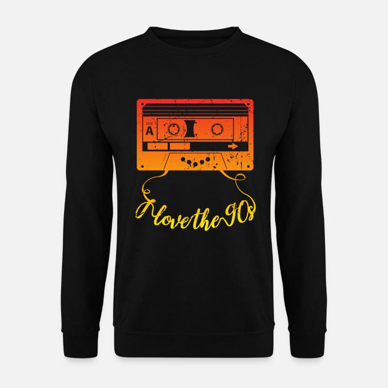 Ich liebe die 90er - Unisex Pullover - Schwarz
