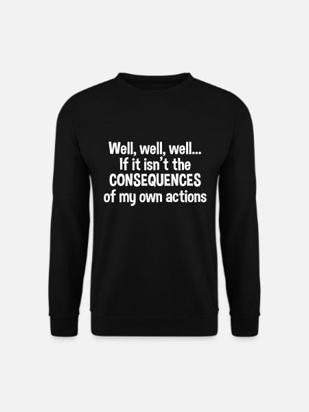 Paroles drôles - Sweat-shirt Unisexe - noir