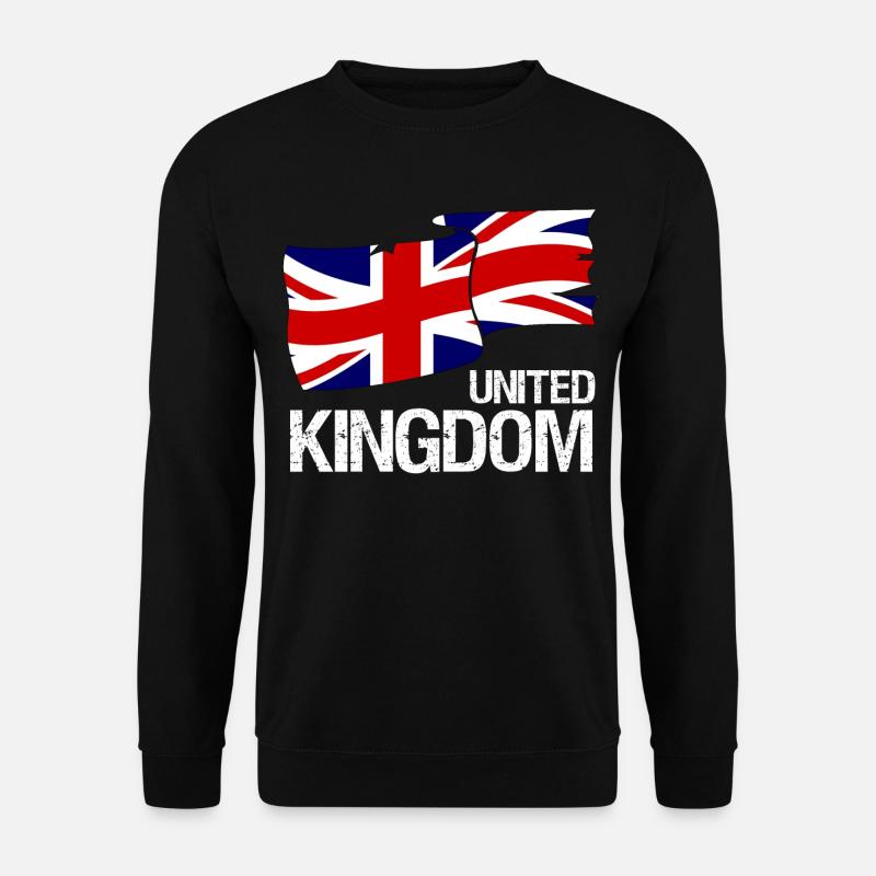 United Kingdom - Unisex Pullover - Schwarz
