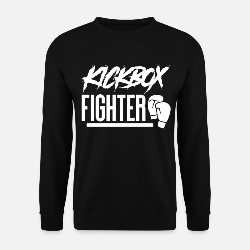 Kickboxen Kickboxing - Unisex Pullover - Schwarz