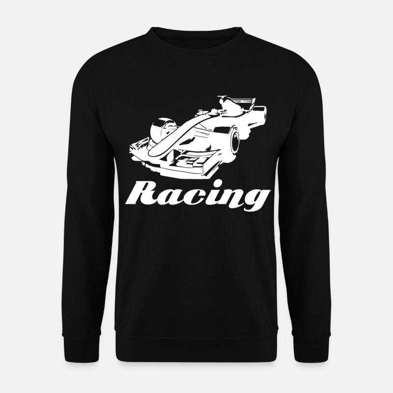 Racing - Unisex Pullover - Schwarz