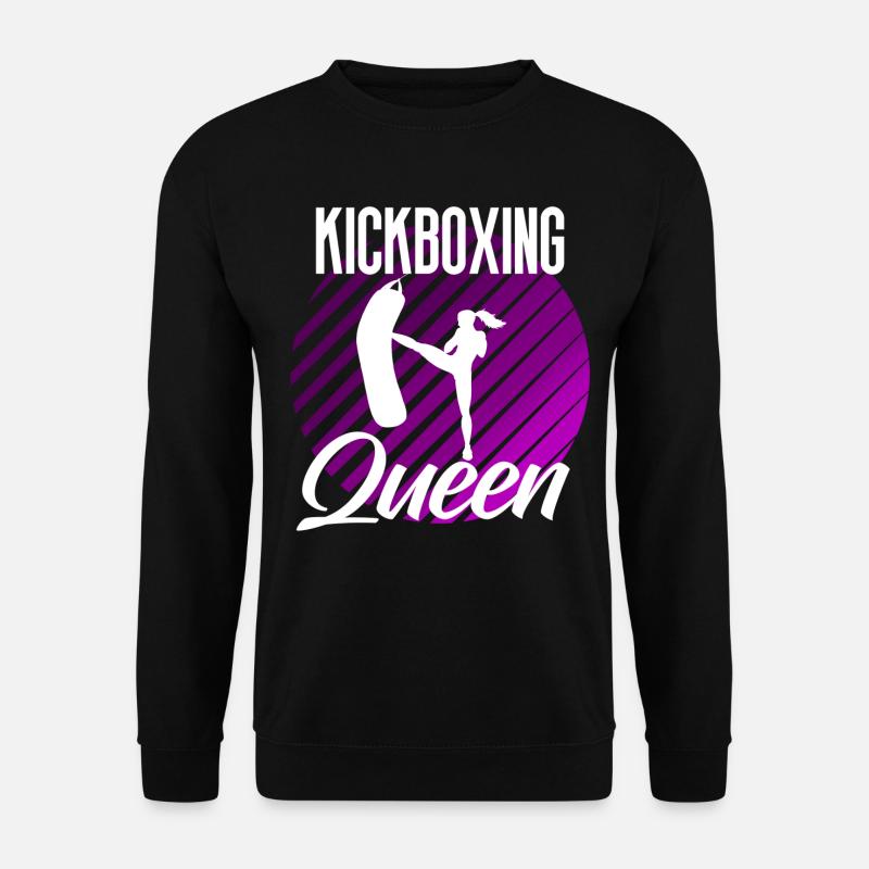 Kickboxing Queen Frauen Kickboxen - Unisex Pullover - Schwarz