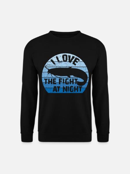 Catfish fishing | Waller | Fight - Unisex Sweatshirt - black
