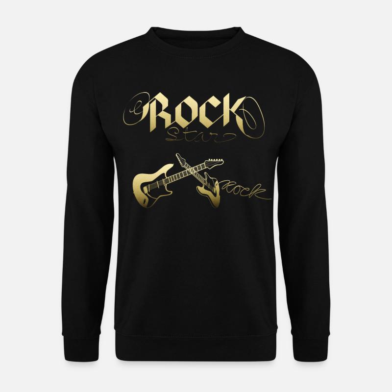 Rock star - Unisex Sweatshirt - black