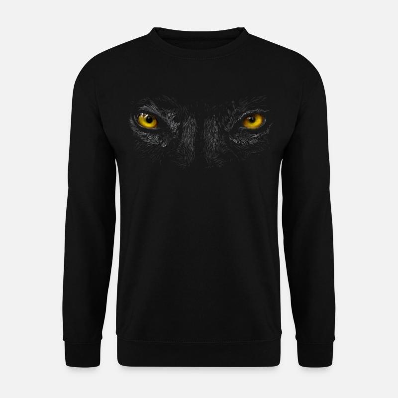 Wolf eyes - Unisex Sweatshirt - black