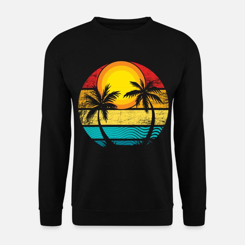 Sommer - Sonne - Sonnenschein - Unisex Pullover - Schwarz