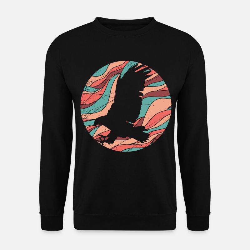 Greifvogel - Unisex Pullover - Schwarz