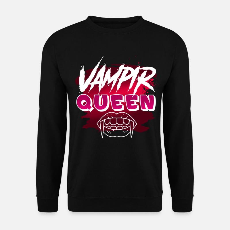 Halloween Vampir - Unisex Pullover - Schwarz