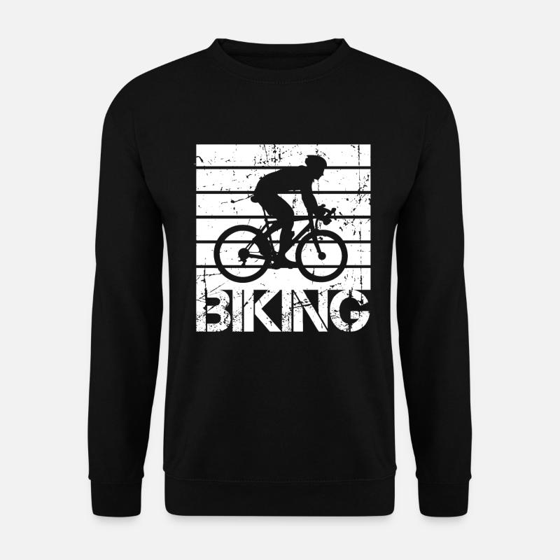 Radsport - Unisex Pullover - Schwarz