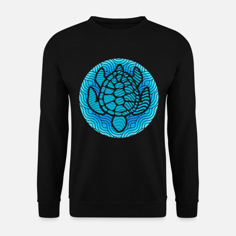 Turtle - Unisex Sweatshirt - black