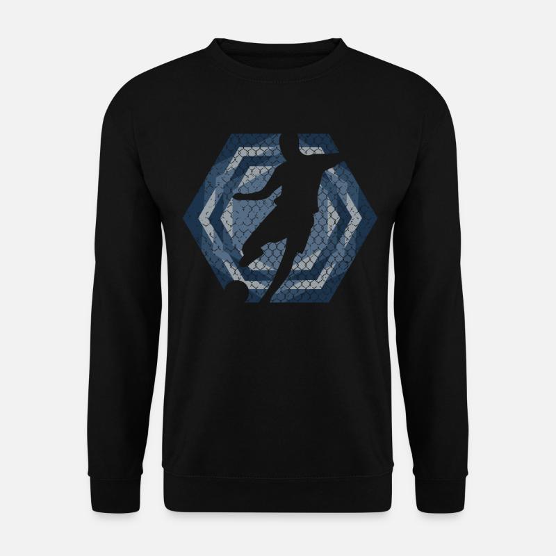 Fussballer - Fussball - Unisex Pullover - Schwarz