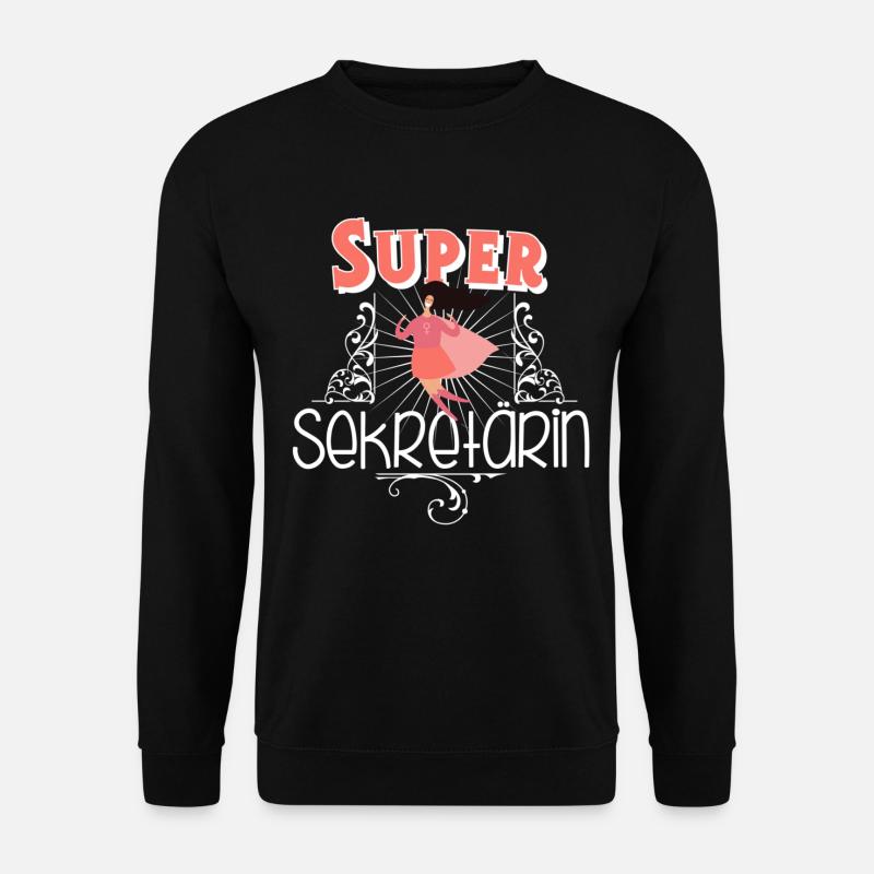 Sekretärin - Unisex Pullover - Schwarz