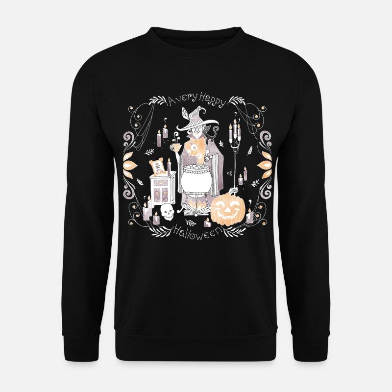 Gemütliches Halloween 2 - Unisex Pullover - Schwarz