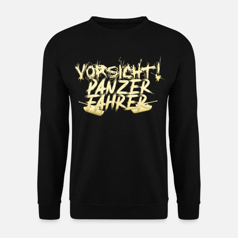 Panzer Fahrer - Unisex Pullover - Schwarz