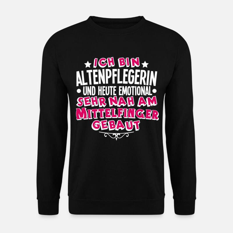 Altenpflegerin - Unisex Pullover - Schwarz