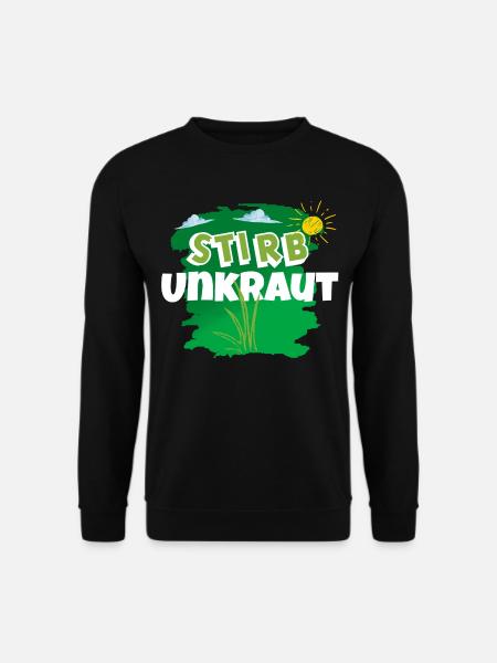 Garten Gärtner - Unisex Pullover - Schwarz