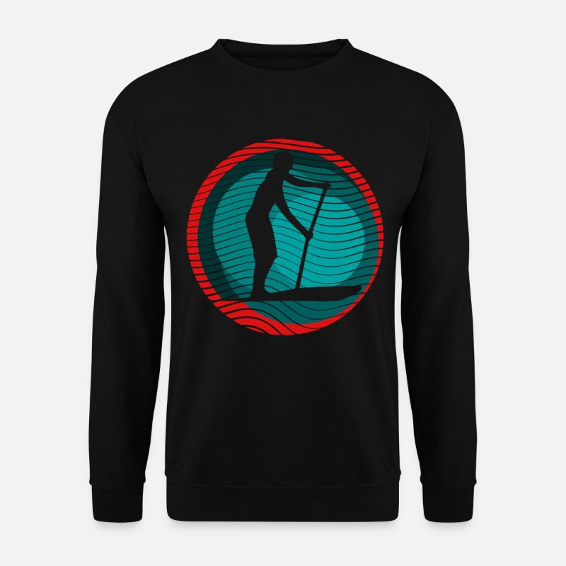 SUP Surfer - Unisex Sweatshirt - black