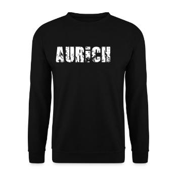 Aurich - Unisex Pullover - Schwarz - Vorne - Alina (178cm) & Michal (187cm)