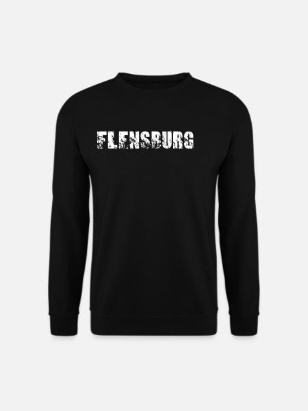 Flensburg - Unisex Pullover - Schwarz