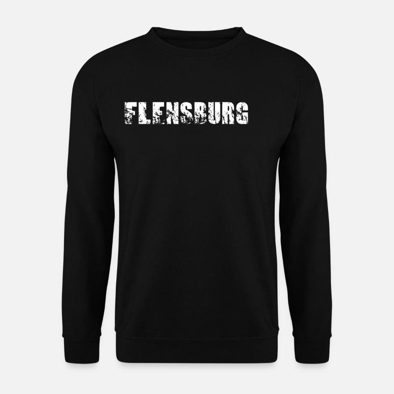Flensburg - Unisex Pullover - Schwarz