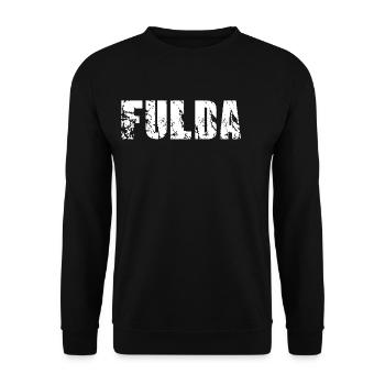 Fulda - Unisex Pullover - Schwarz - Vorne - Alina (178cm) & Michal (187cm)