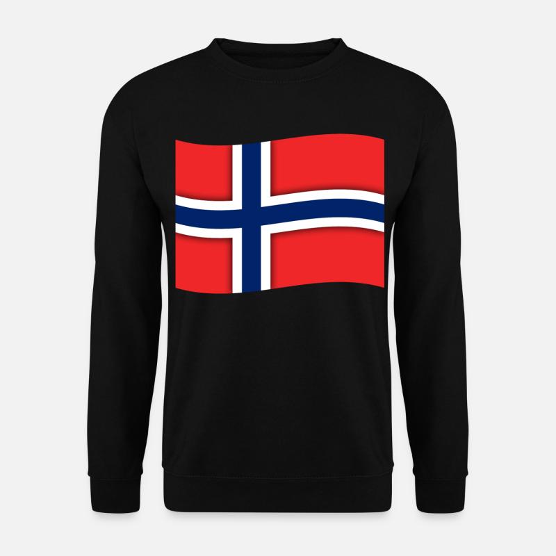 Norway - Design - Unisex Sweatshirt - black