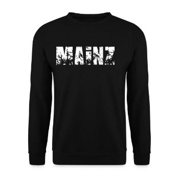 Mainz - Unisex Pullover - Schwarz - Vorne - Alina (178cm) & Michal (187cm)
