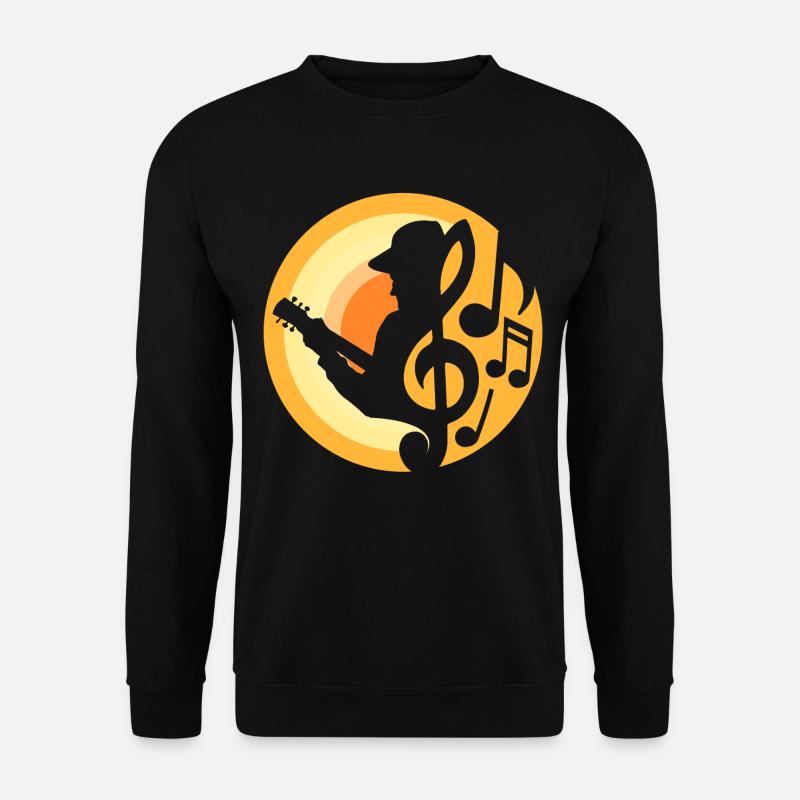 Guitar Player - Unisex Sweatshirt - black
