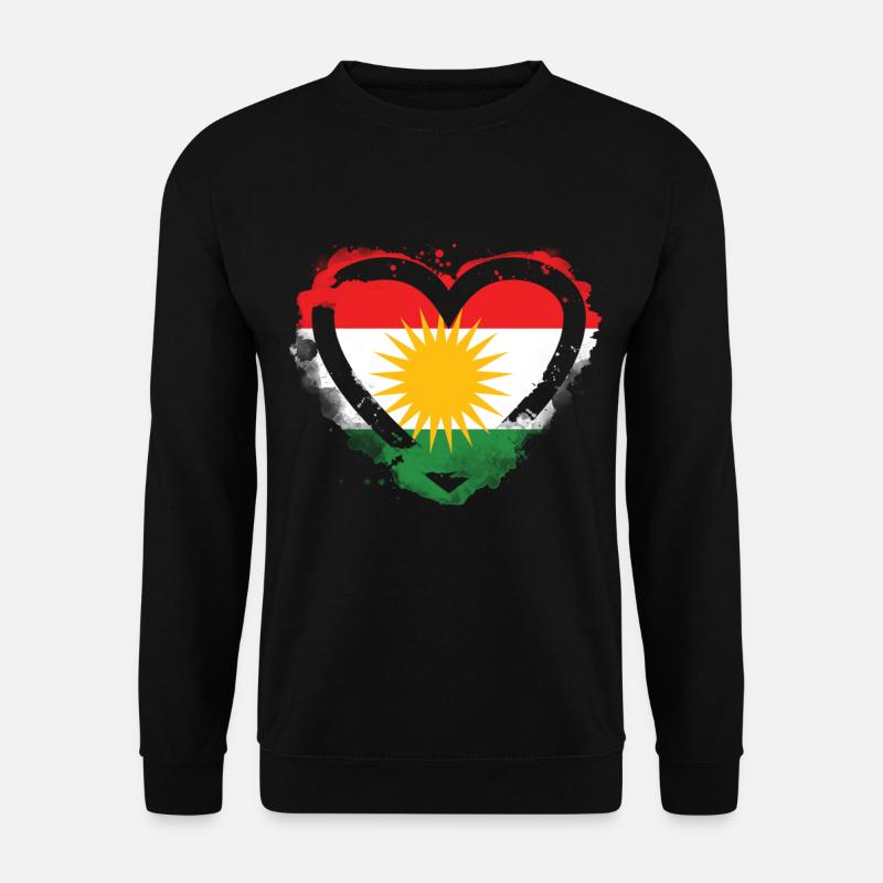 Kurden Kurdistan - Unisex Pullover - Schwarz