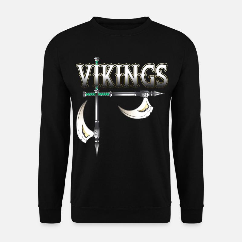 Wikinger Krieger - Unisex Pullover - Schwarz