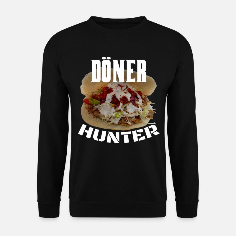 Chasseur de kebab - Sweat-shirt Unisexe - noir