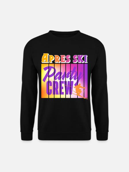 Apres ski - Unisex Sweatshirt - black