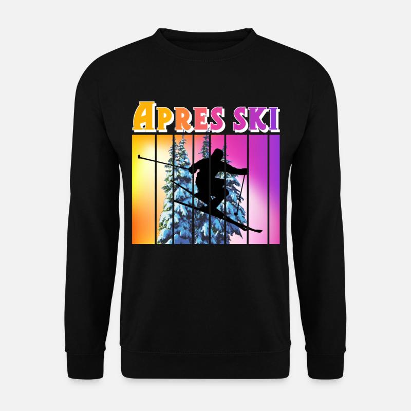 Apres Ski - Unisex Pullover - Schwarz